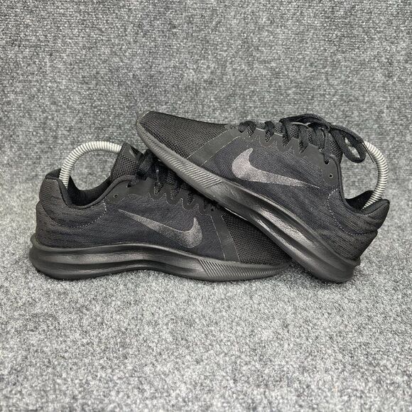 Nike Downshifter 8 Running Shoes Women's Size 6.5 Triple Black Athletic Training - Picture 8 of 12